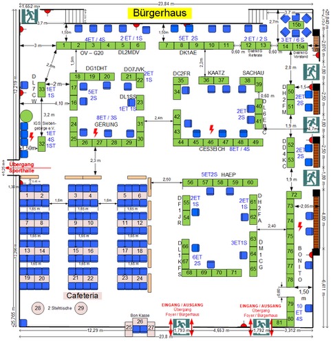 Lageplan Bürgerhaus
